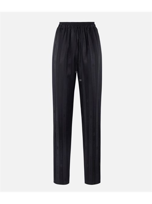JACQUARD STRIPED TROUSERS ELISABETTA FRANCHI | PA15661E2110 nero